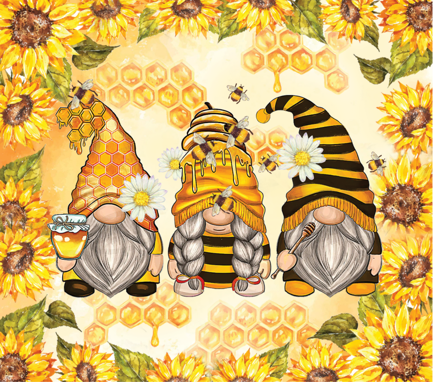 HONEY SUNFLOWER GNOMES