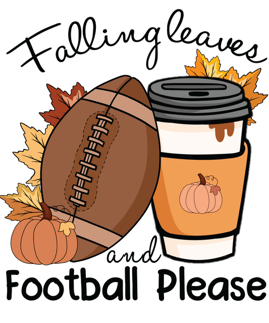 FALLING LEAVES AND FOOTBALL PLEASE