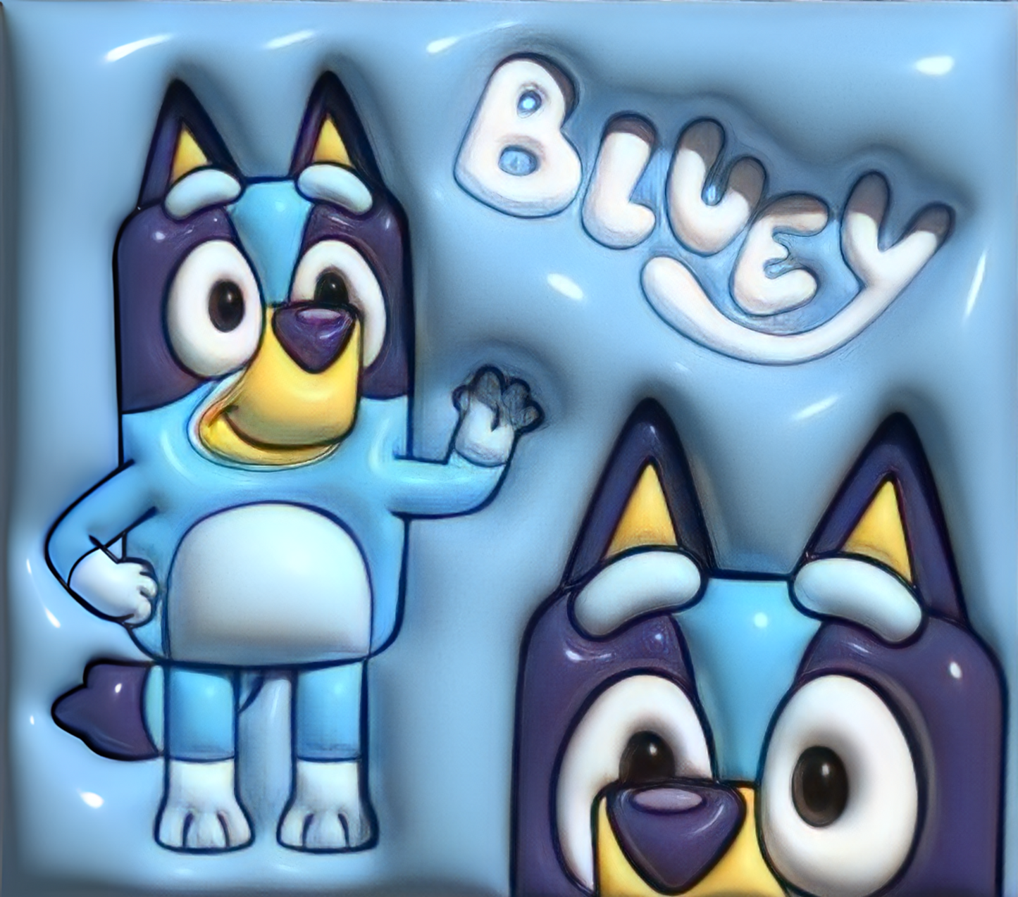 PUFF BLUEY