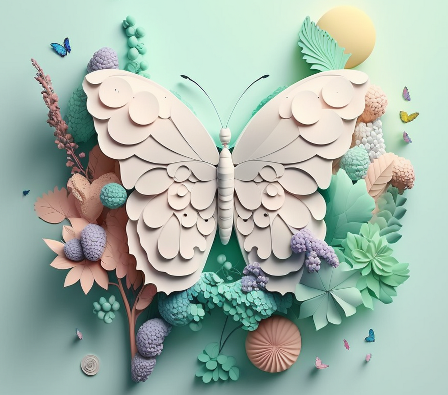 3D BUTTERFLY