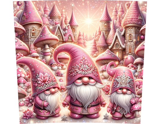 PINK CHRISTMAS GNOMES