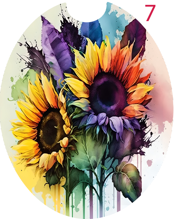 SUNFLOWER COASTERS