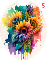 SUNFLOWER COASTERS