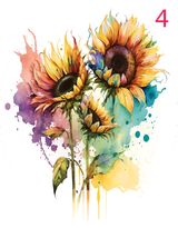 SUNFLOWER COASTERS