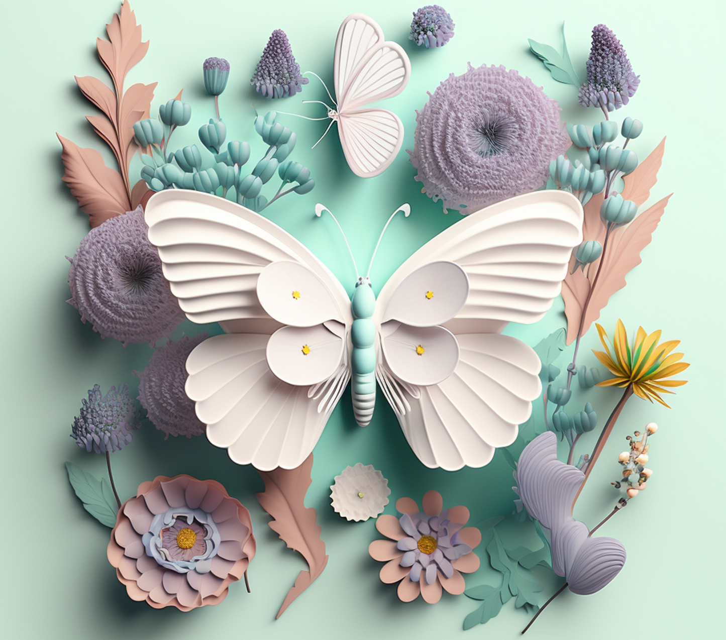 3D BUTTERFLY