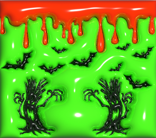 PUFF HALLOWEEN TREES