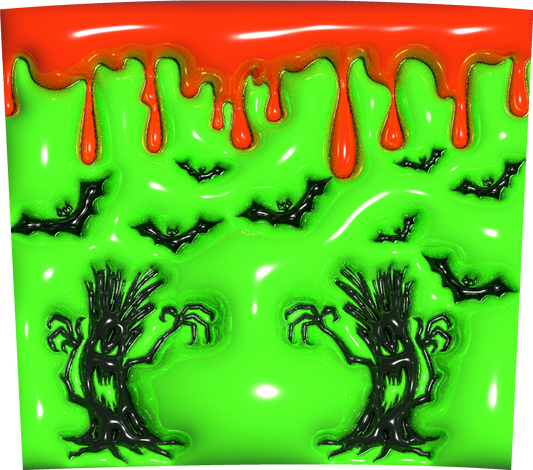 PUFF HALLOWEEN TREES