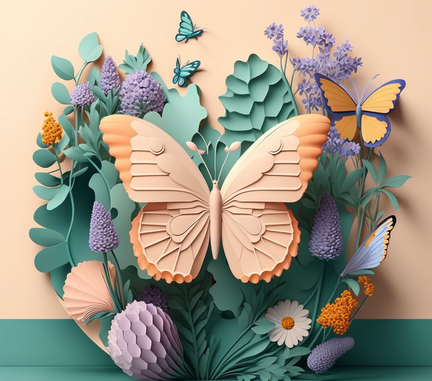 3D BUTTERFLY