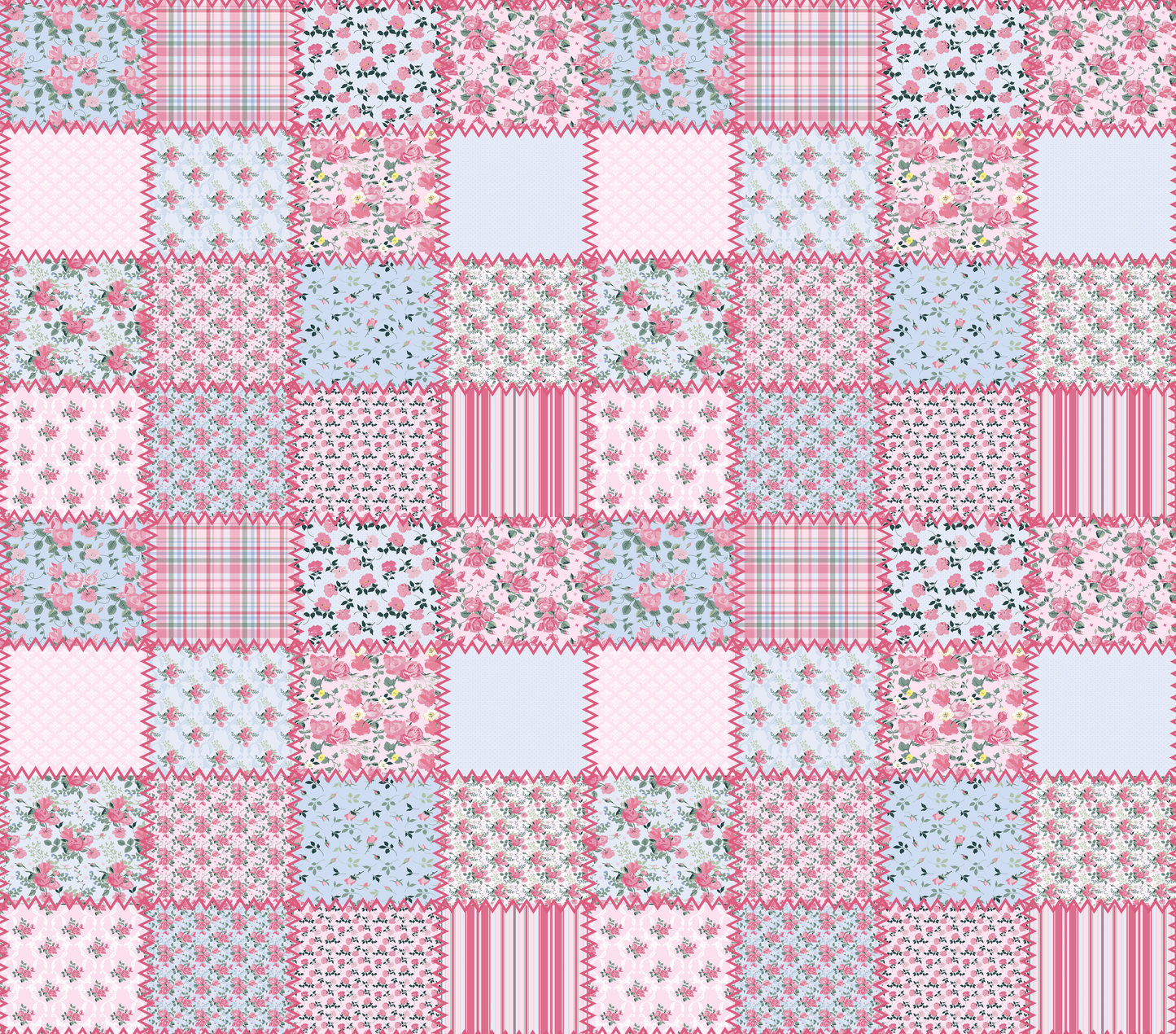 PINK QUILTING SQUARES