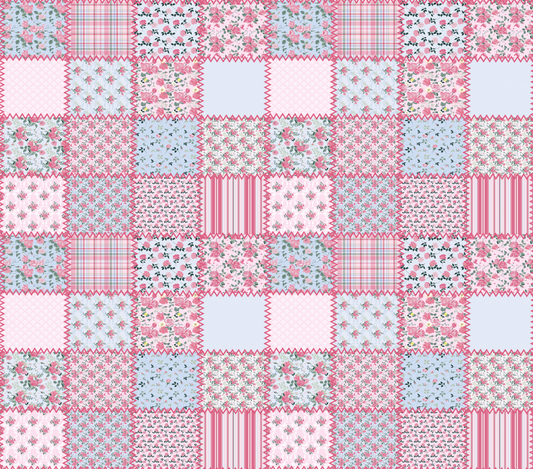 PINK QUILTING SQUARES