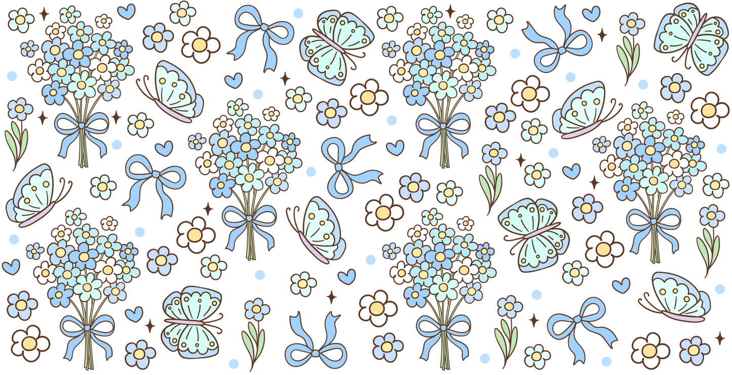 BLUE FLORAL