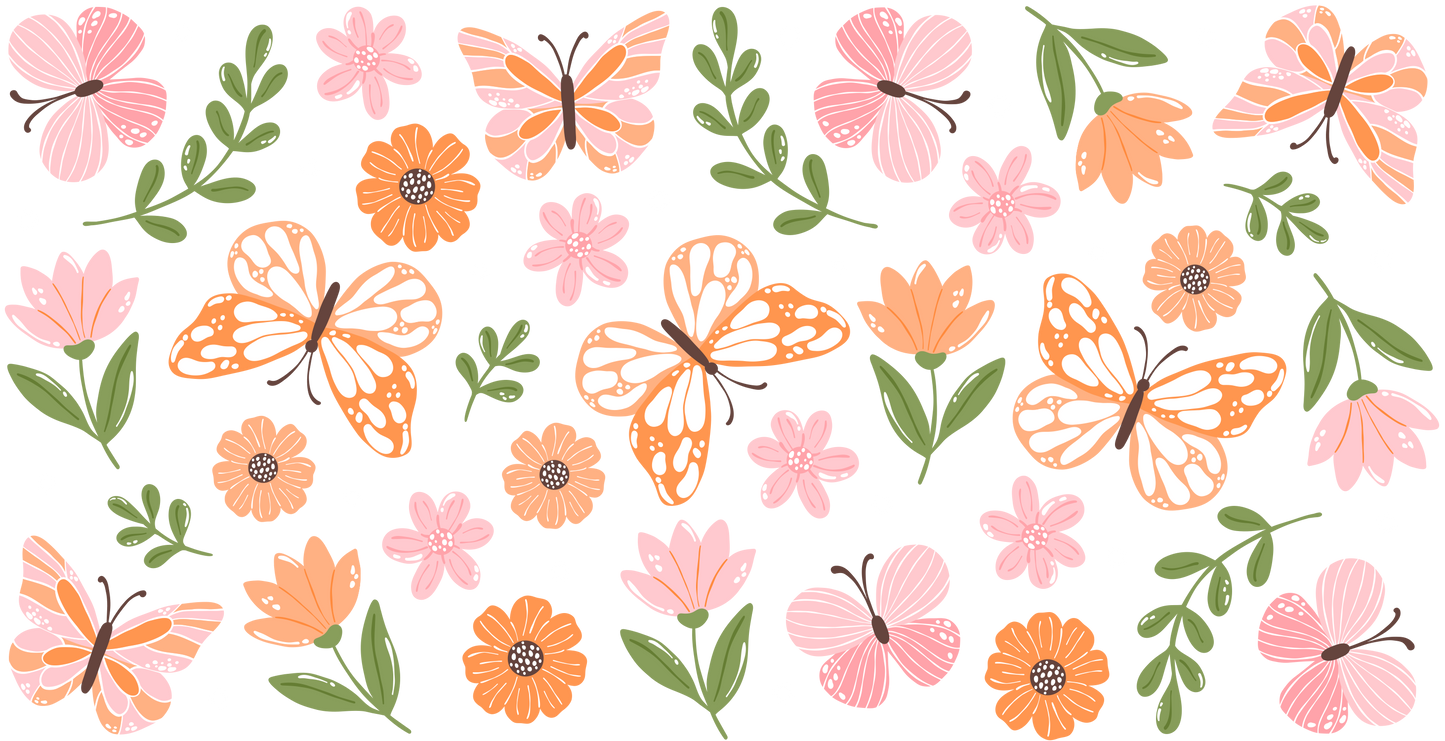 FLORAL BUTTERFLY GARDEN