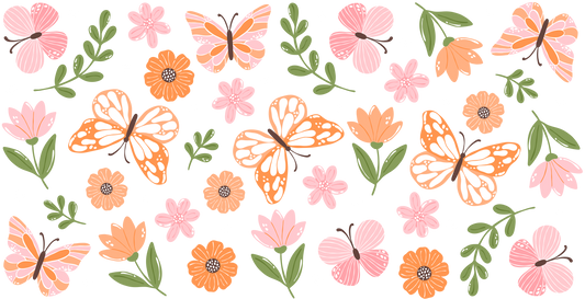 FLORAL BUTTERFLY GARDEN