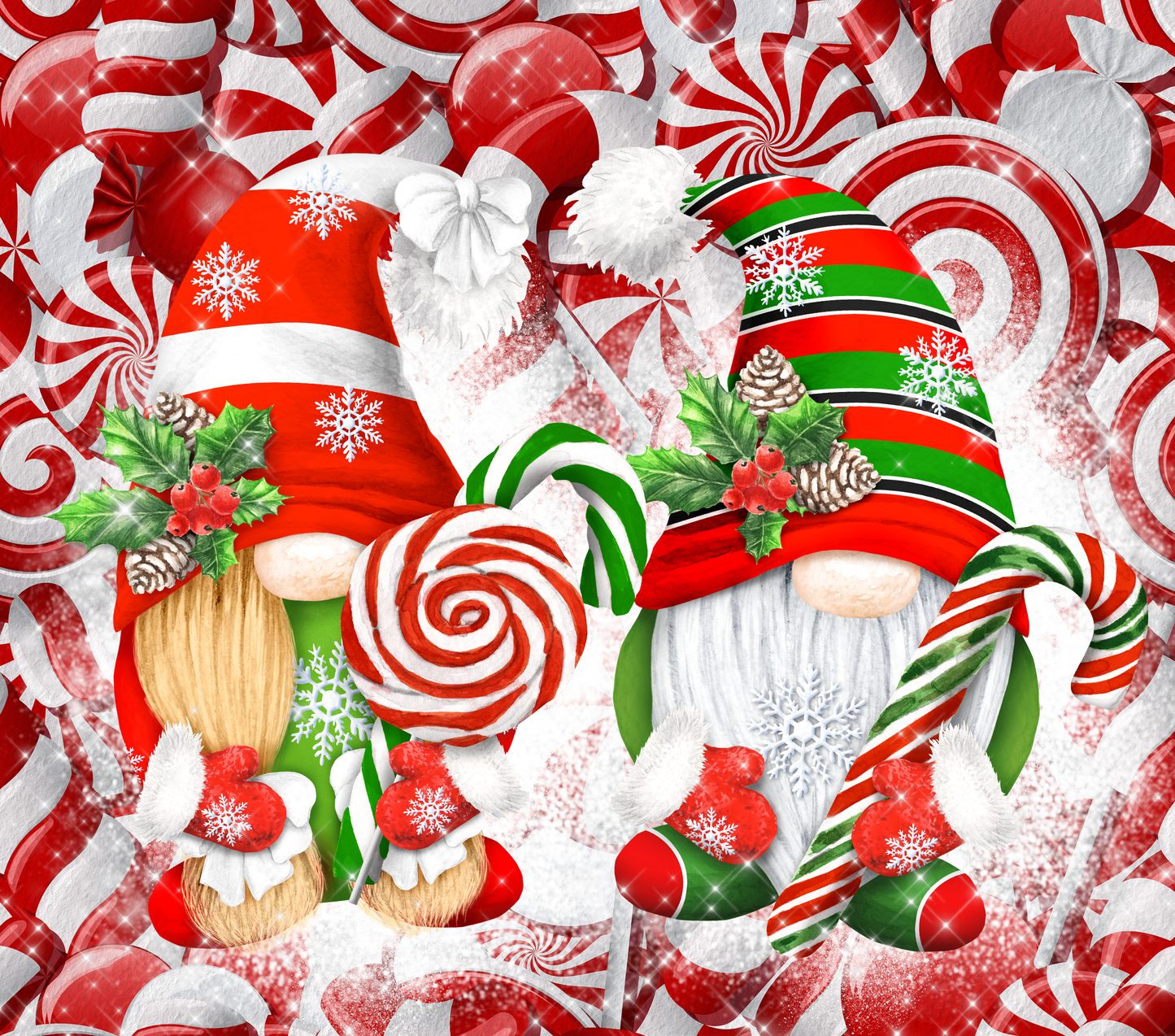 CANDY CANE GNOMES