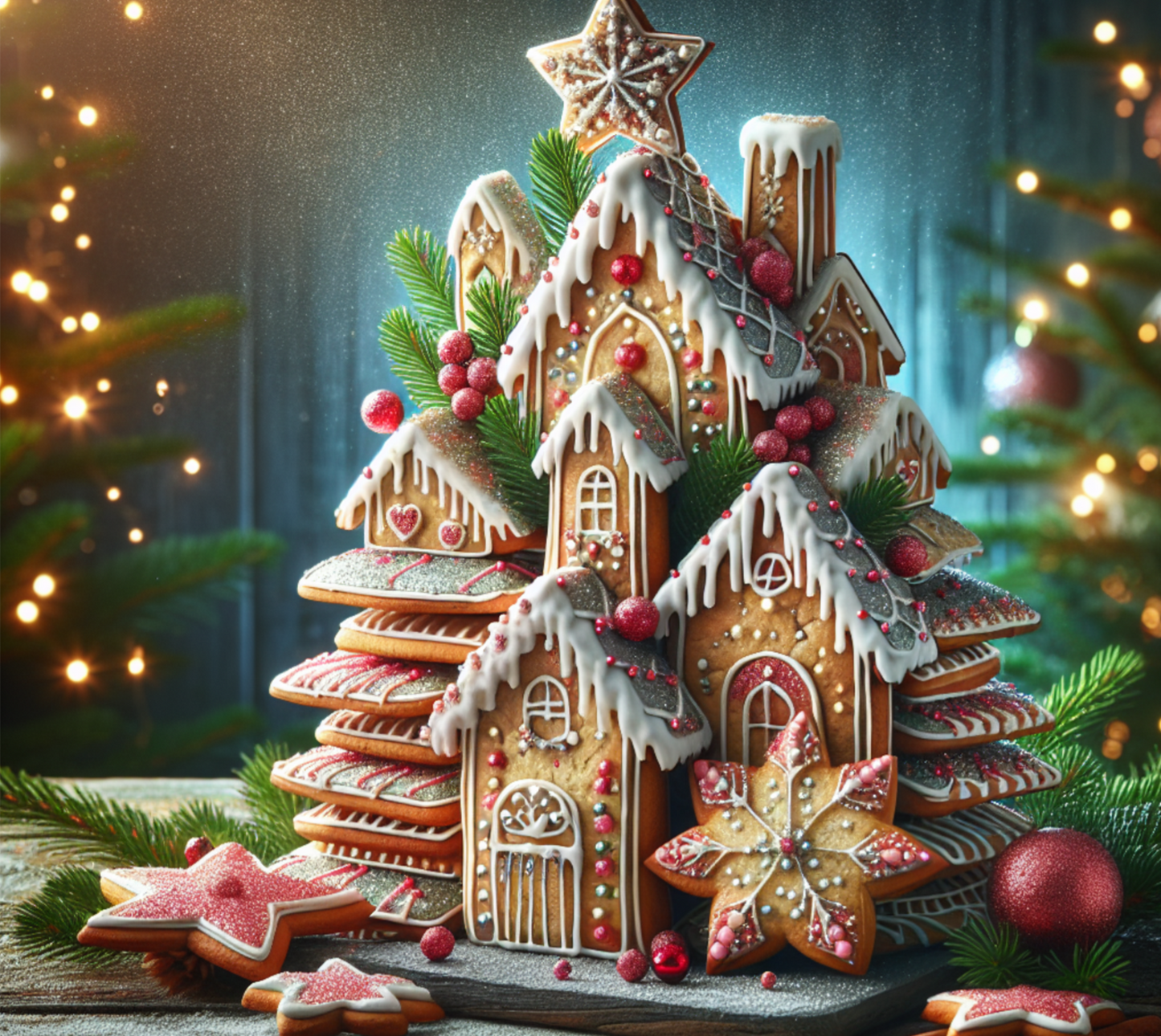 CHRISTMAS COOKIE HOUSE