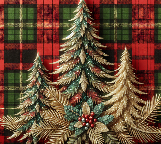 PLAID CHRISTMAS TREE