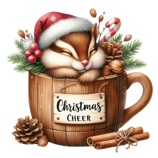 CHRISTMAS CHEER CHIPMUNK