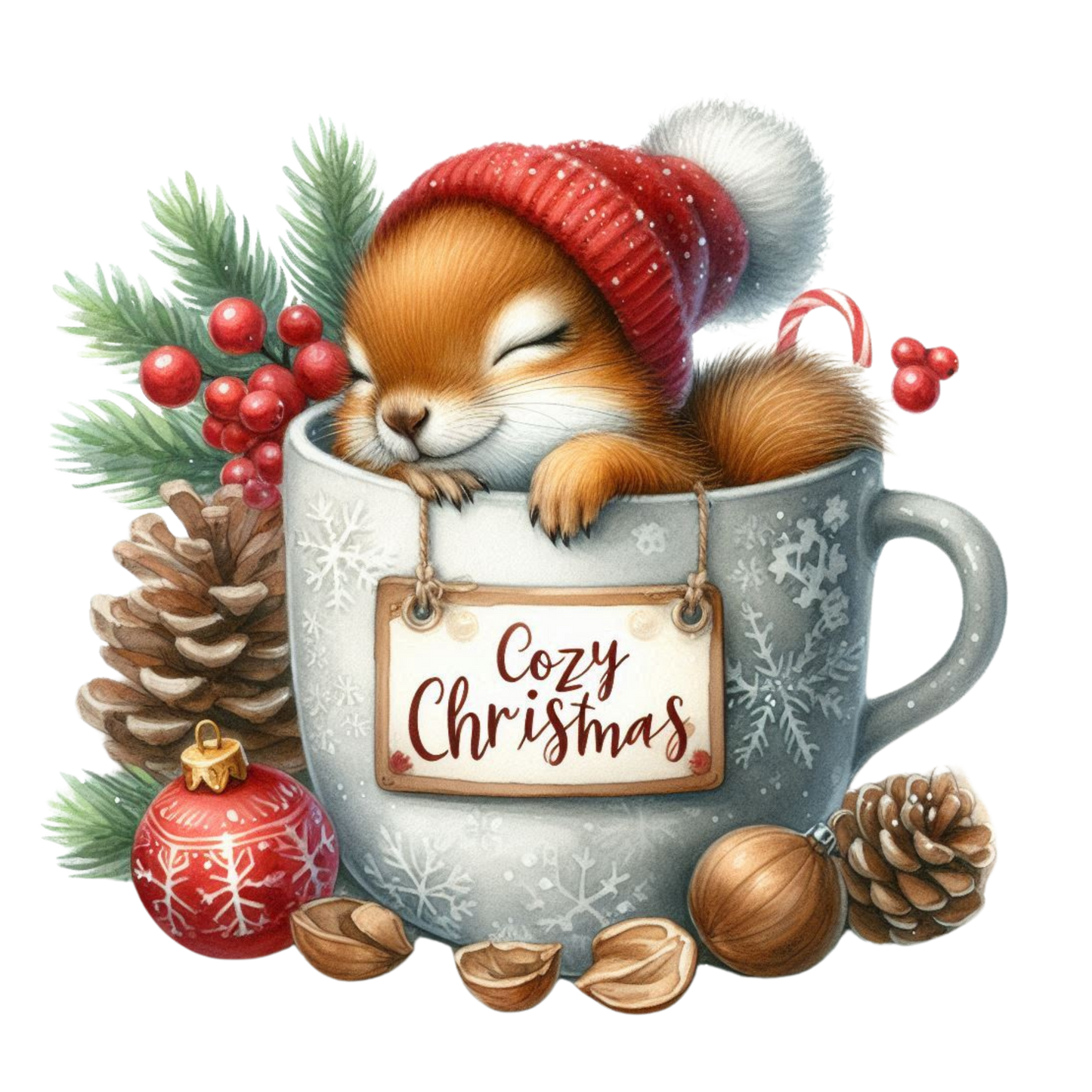 CHRISTMAS SQUIRREL