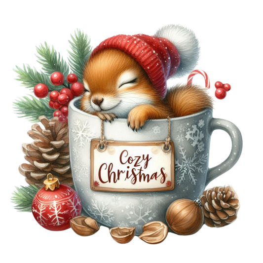 CHRISTMAS SQUIRREL