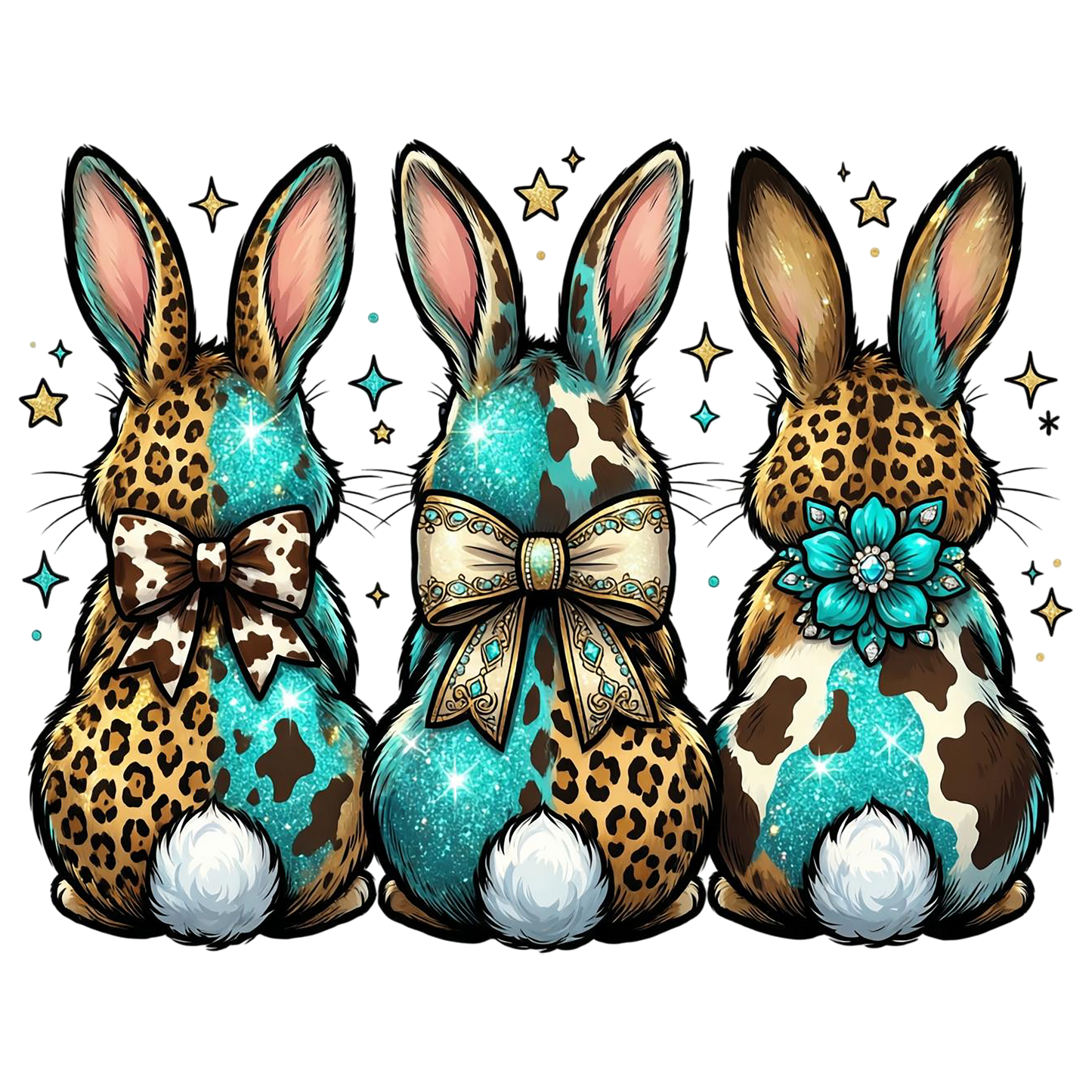 COWGIRL EASTER BUNNY