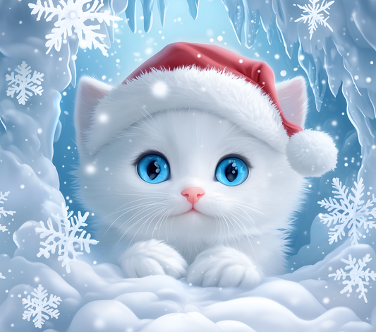 CAT CHRISTMAS TUMBLER