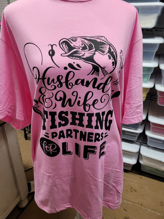 HUSBAND & WIFE FISHING PARTNERS FOR LIFE