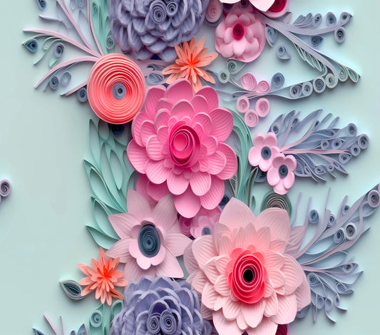 3D PAPER FLOWERS