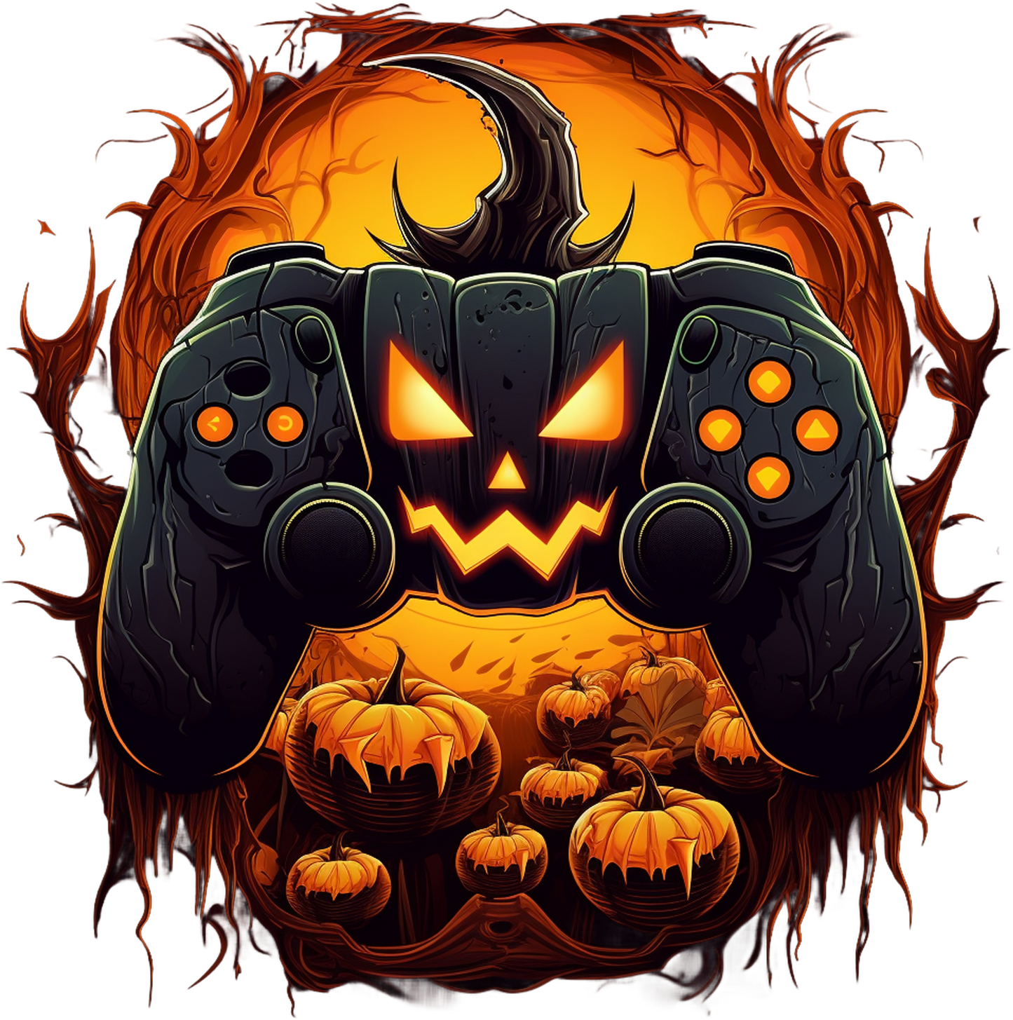 GAMER PUMPKIN