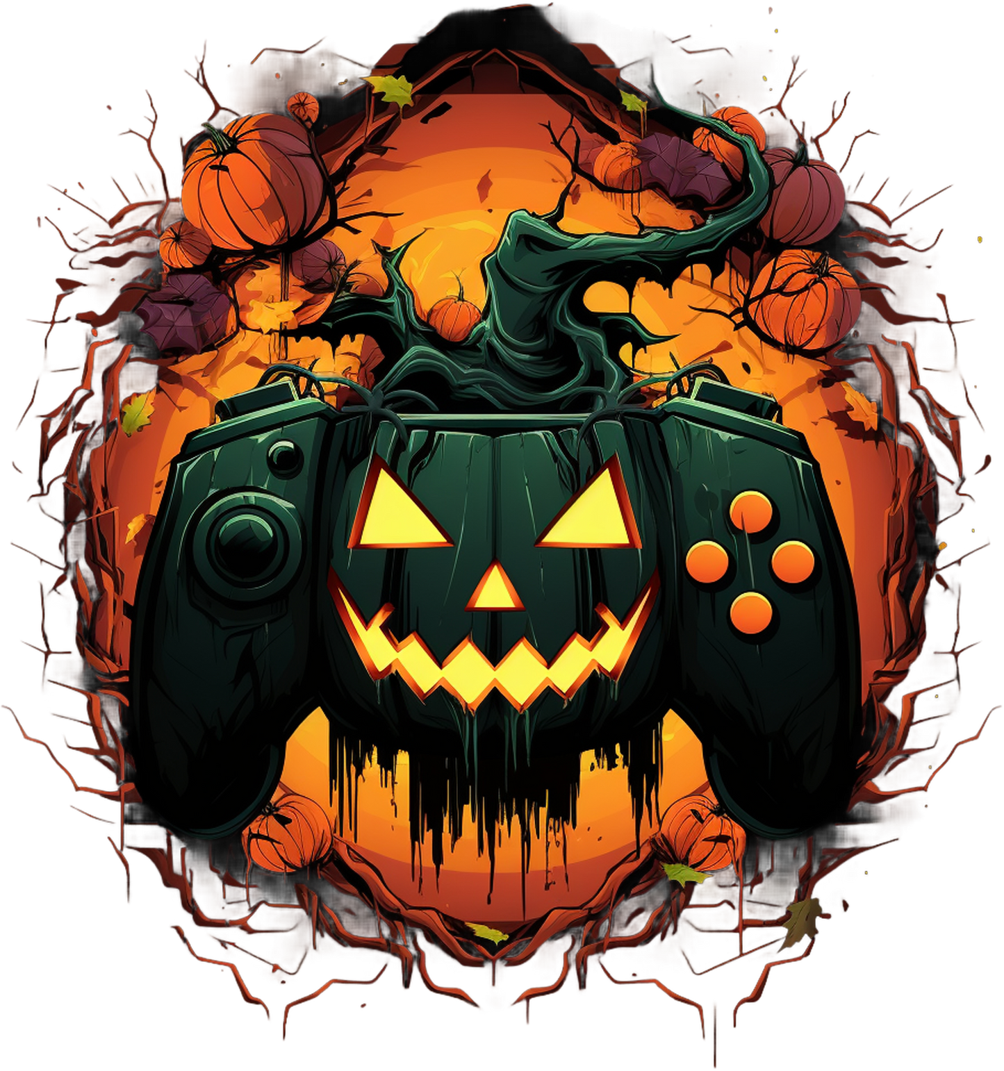 GAMER PUMPKIN