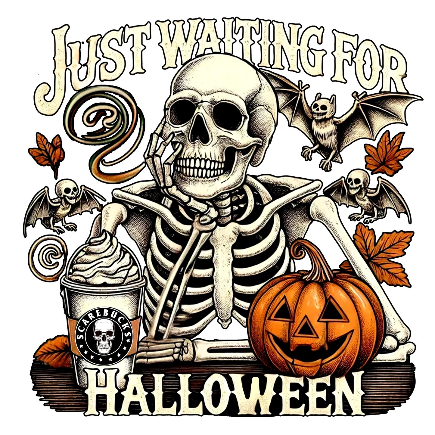 JUST WAITING FOR  HALLOWEEN