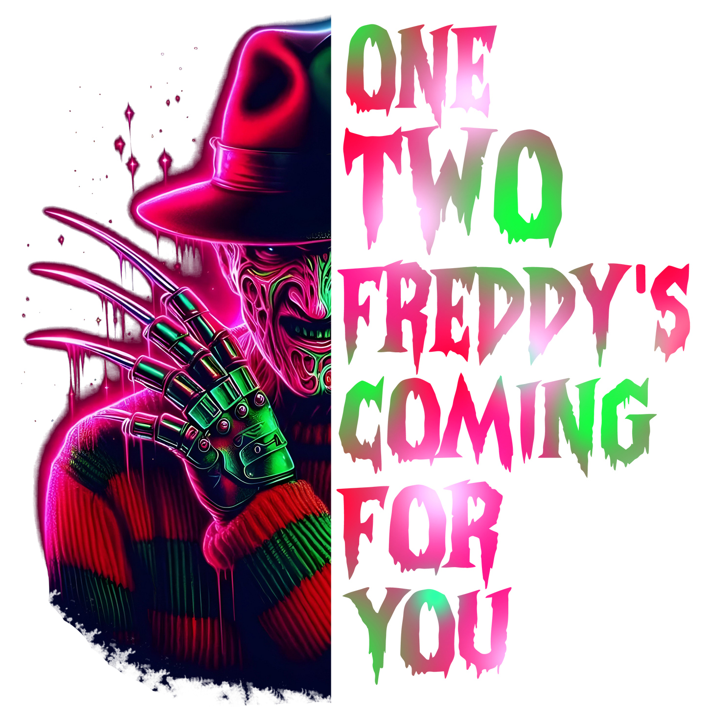 ONE TWO FREDDYS COMING FOR YOU
