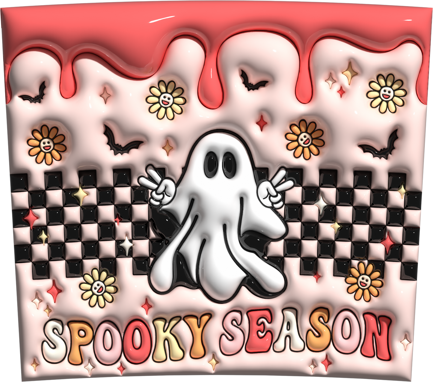 PUFF SPOOKY SEASON RETRO GHOST