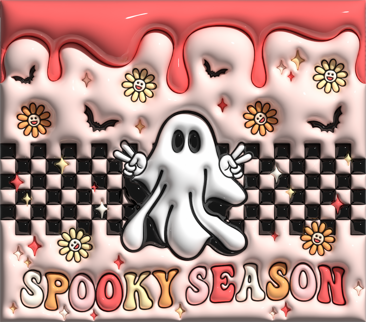 PUFF SPOOKY SEASON RETRO GHOST