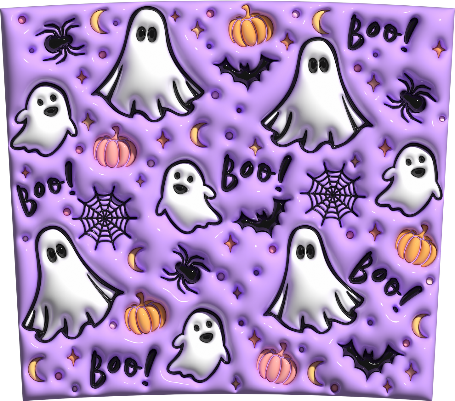 PUFF GHOSTS AND BATS
