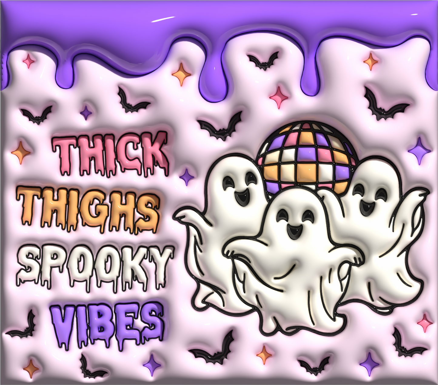 PUFF THICK THIGHS AND SPOOKY VIBES
