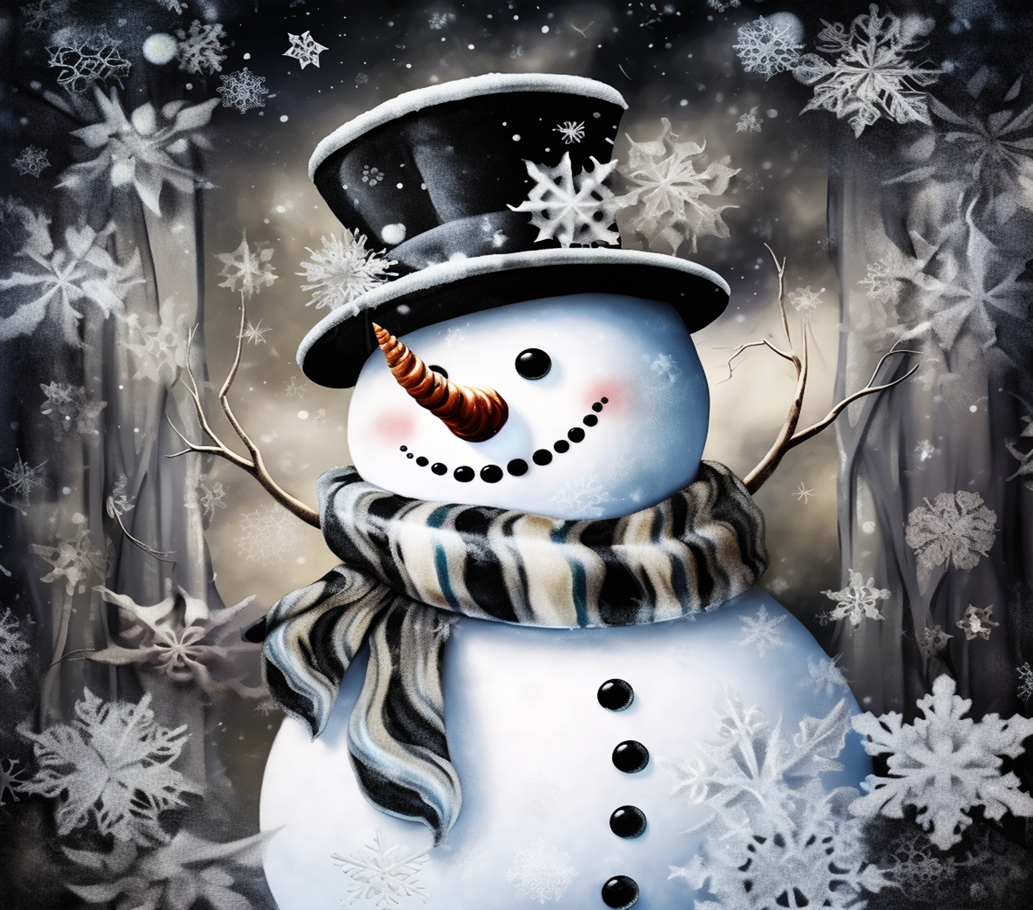 Happy Snow Man
