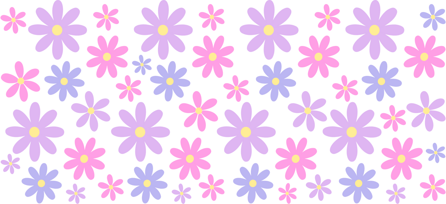 PURPLE AND PINK FLORAL
