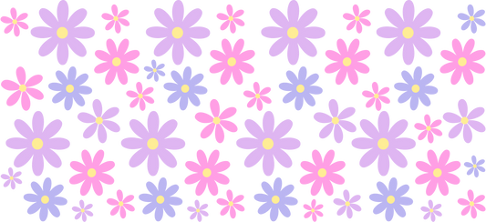 PURPLE AND PINK FLORAL