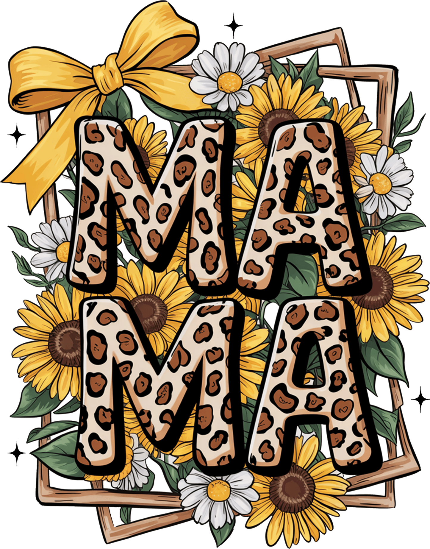 MOM SUNFLOWER BOW