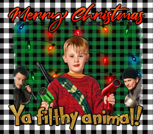 MERRY CHRISTMAS YOU FILTHY ANIMAL HOME ALONE