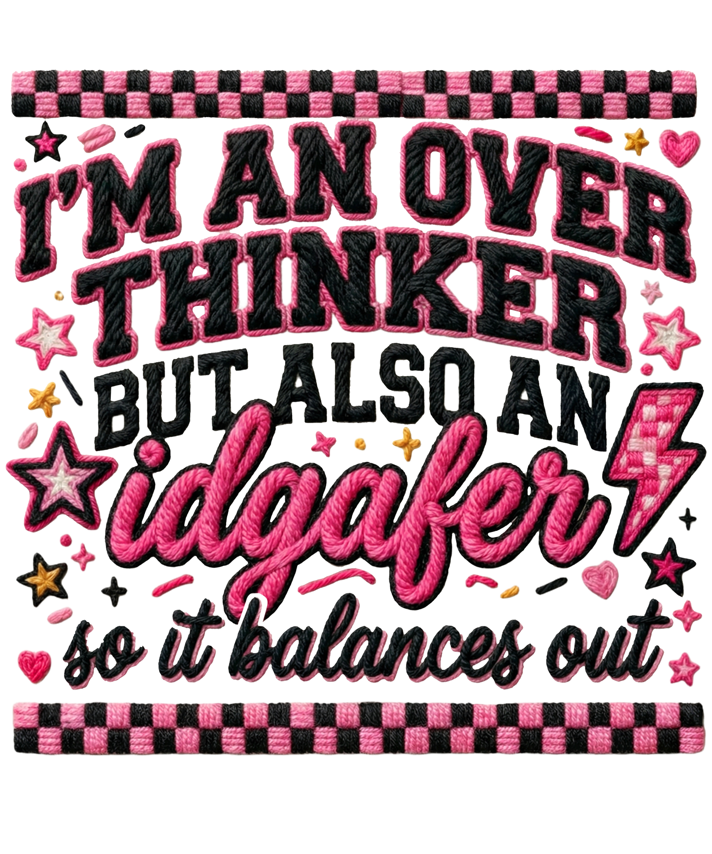 IM AN OVER THINKER....