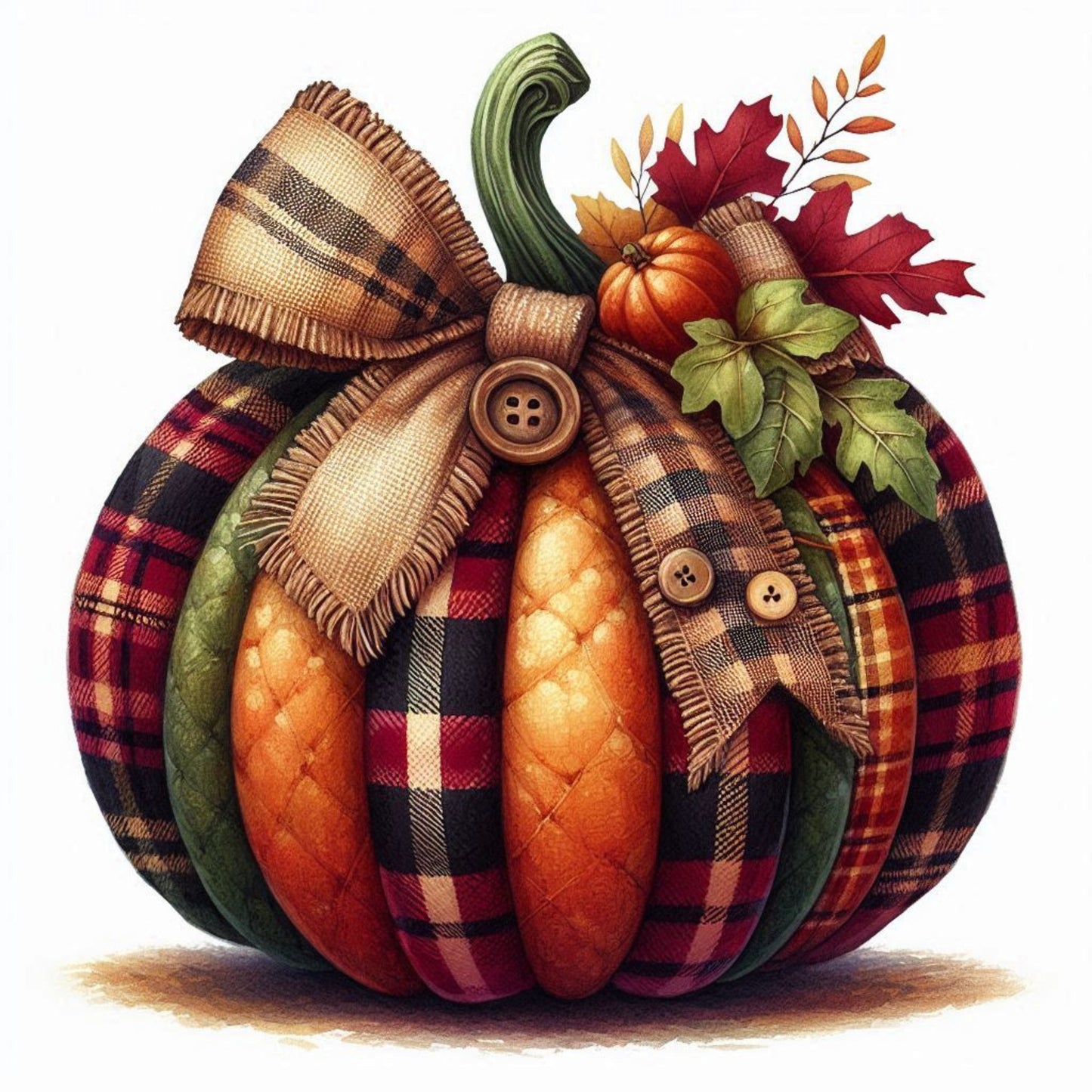 PLAID PUMPKIN