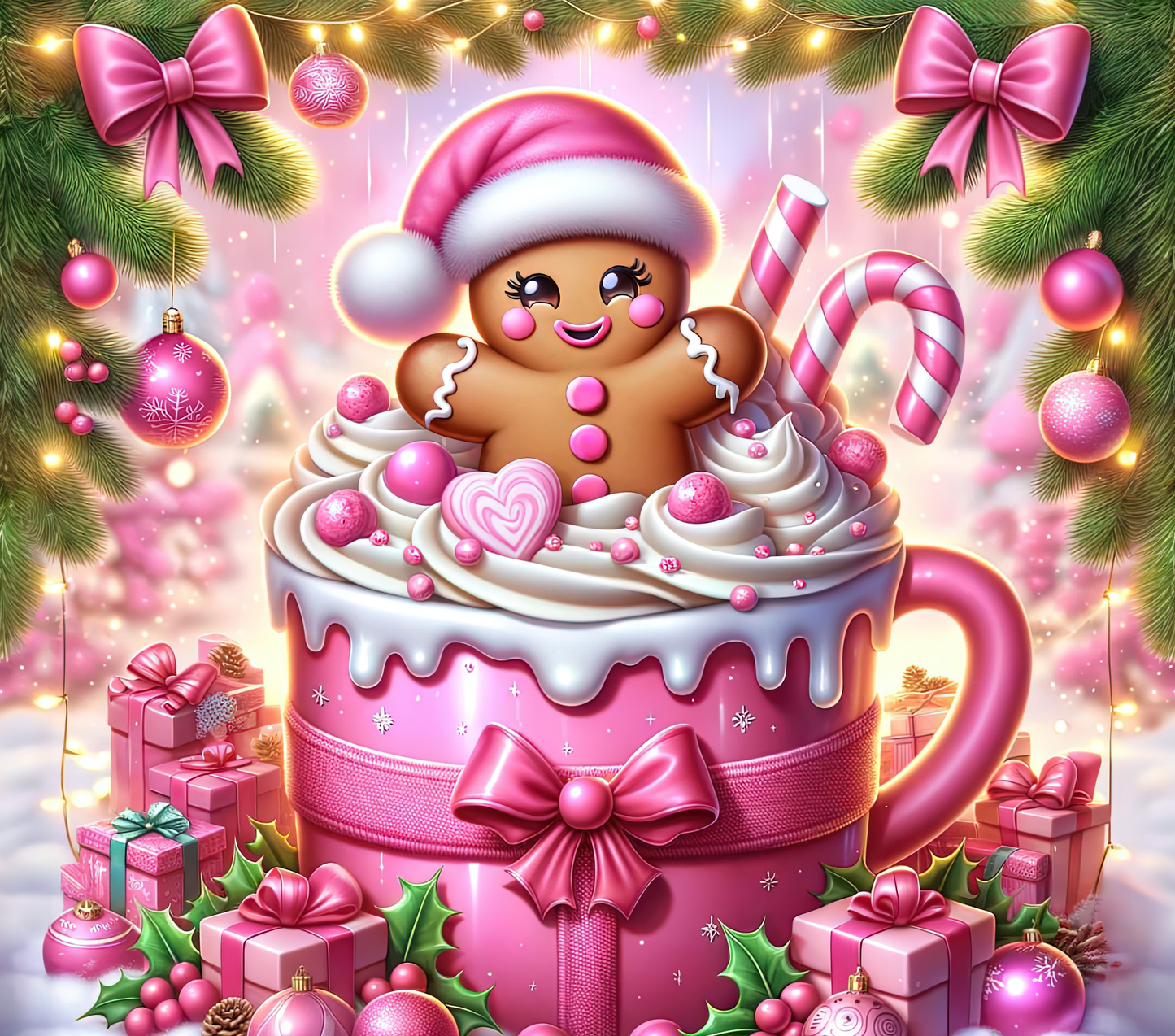 PINK GINGERBREAD