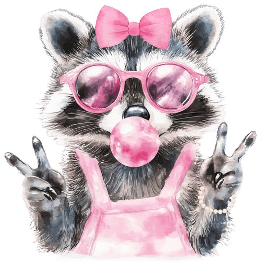 PINK TRASH PANDA