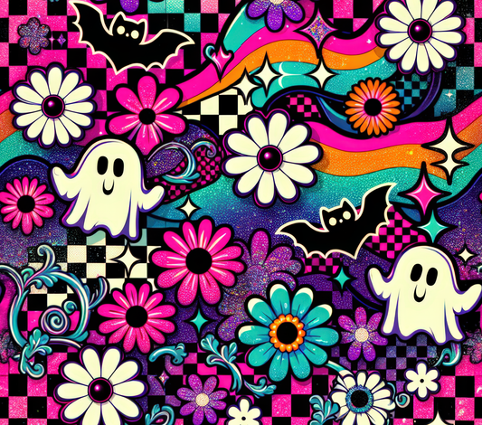 RETRO GHOST HALLOWEEN