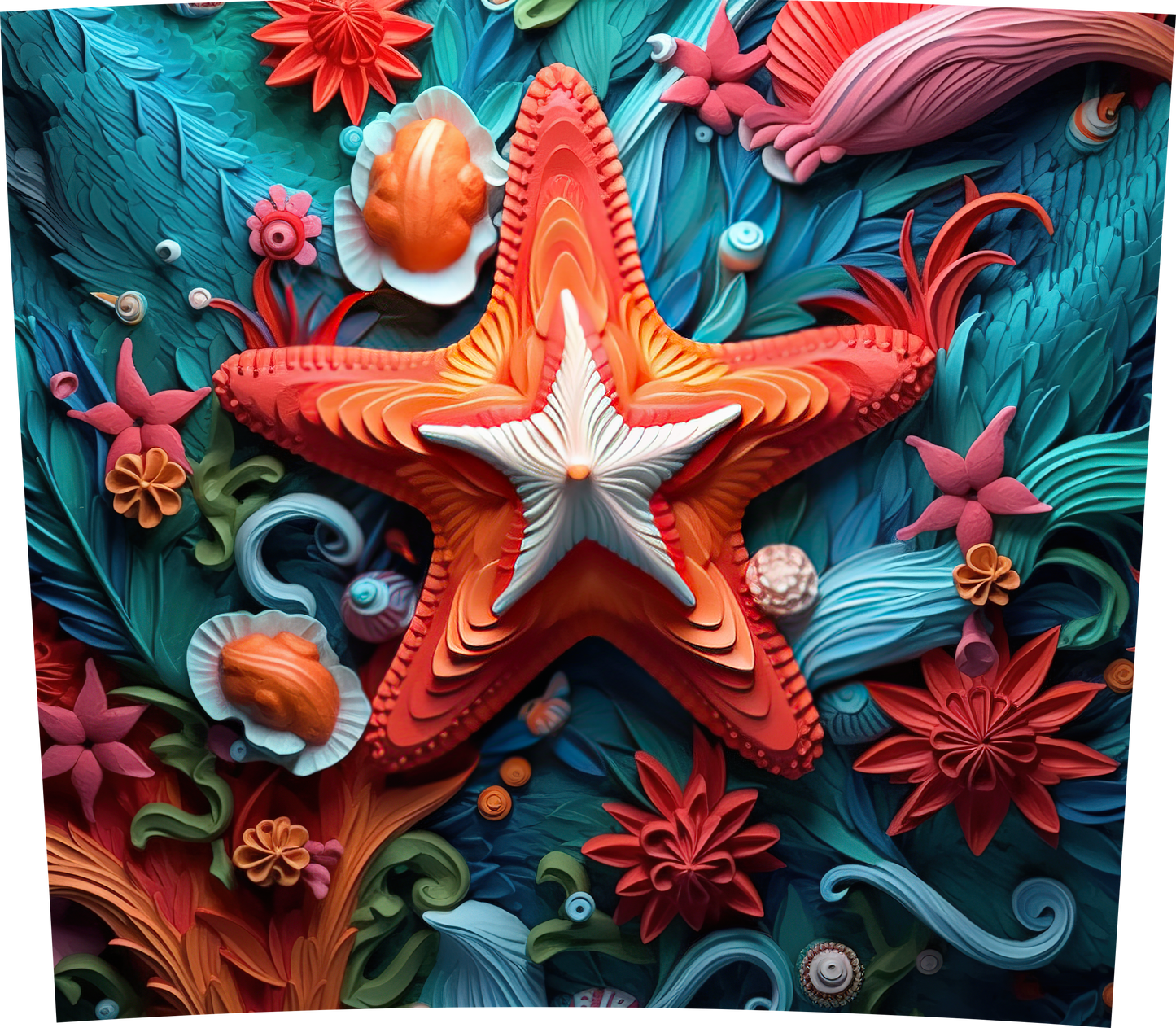 3D STARFISH SWIRL