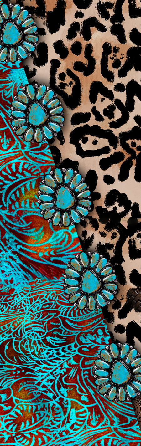 TURQUOISE LEOPARD