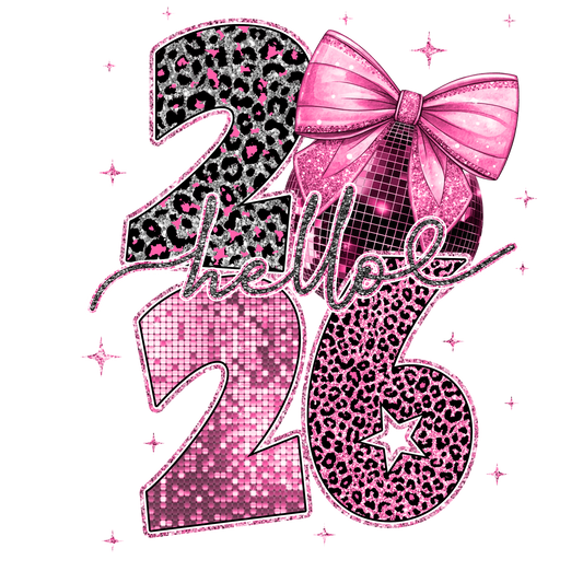 HELLO 2026 PINK