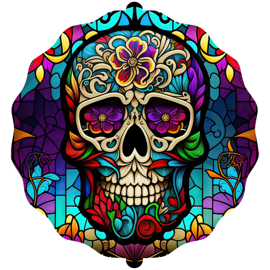 SUGAR SKULL WINDSPINNER