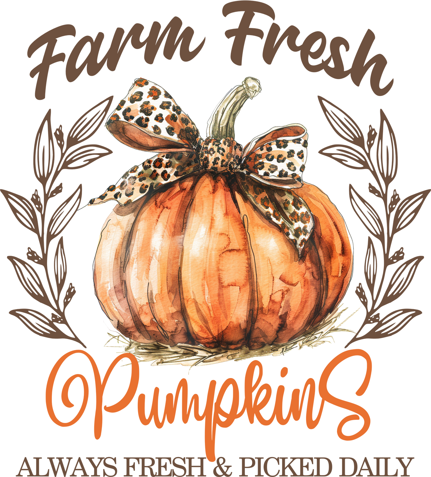 FARM FRESH PUMPKINS